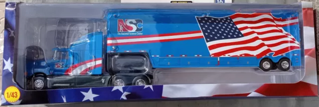 Semi Remorque Américain FORD AEROMAX Transports NSC THE NATION CENTER  1/43 Neuf