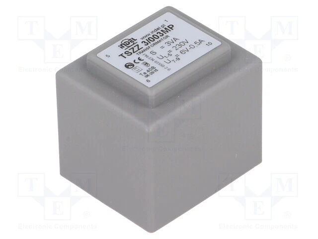 Transformator: überzogen TSZZ2.8/6V /E1DE