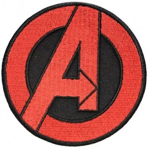 Marvel Comics Universe Avengers Klassisch 'Ein' Logo Aufbügeln Aufnäher Patch