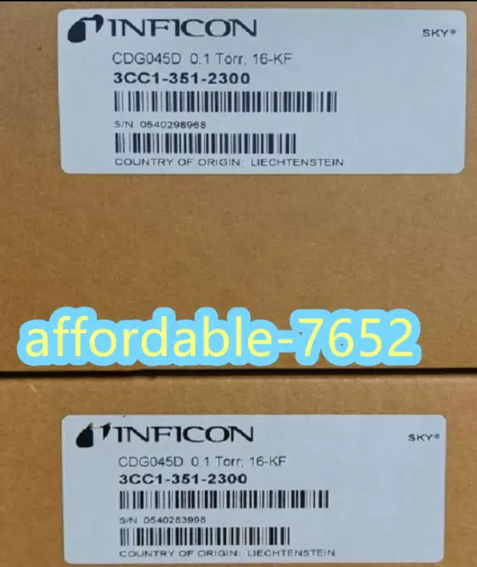 CDG045D 0.1Torr 3CC1-351-2300 INFICON vacuum gauge Brand New fast Shipping