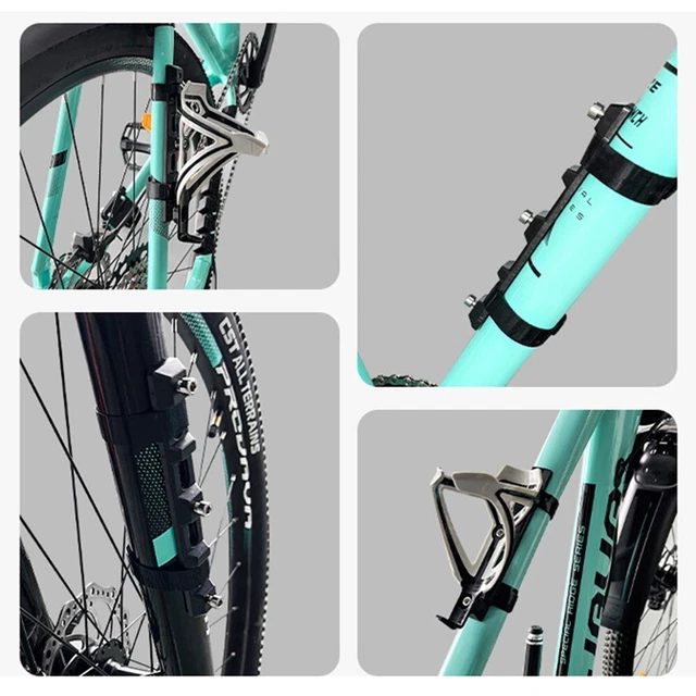 Adaptateur SKS Noir Pour Porte-bouteille Vélo - Compatible Shifter, Polycarbone, Réf. 200392