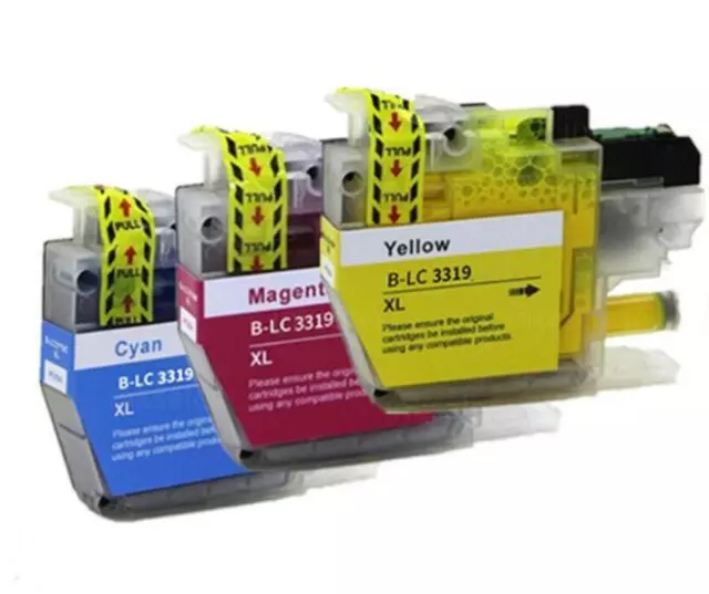 3x LC3319XL Colour Ink For Brother MFC J5330DW J5730DW J6530DW J6930DW J6730DW