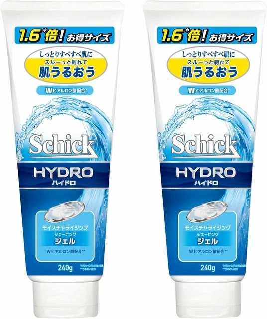 Gel de afeitado Schick Hydro Chic Schick 240 g × 2 piezas