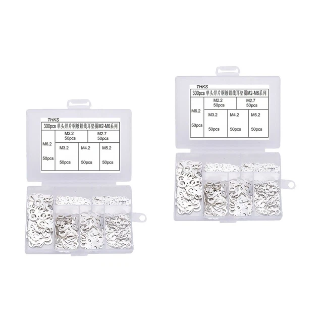2 Box/300pcs Soldering Lug for Hardware Single-head Electric Wire