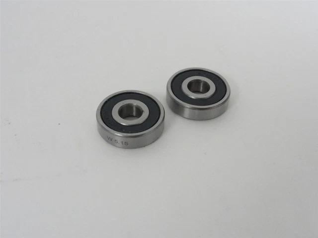 226070 Old-Stock; MFG- 626RS Lot-2 Ball Bearings; 6mm ID; 19mm OD; 5.15mm Width