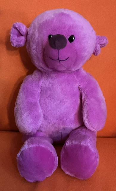 CHAD VALLEY DESIGNABEAR Purple Teddy Bear Funny Ears Soft Plush Toy 11 