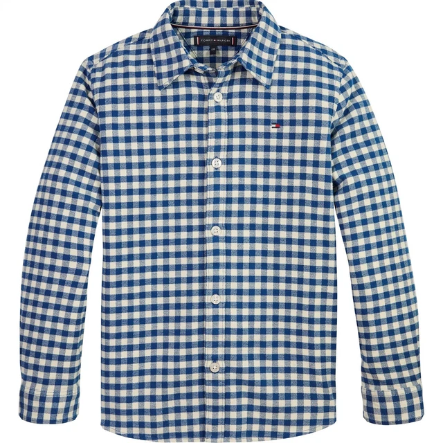 Tommy Hilfiger Kids GINGHAM SHIRT L S Patterned Shirt - Long Sleeve