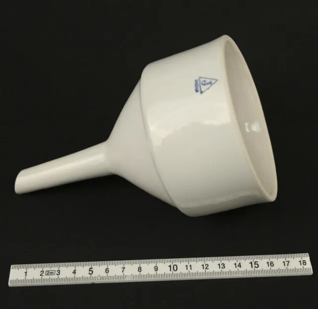Buchner Filter Funnel Porcelain 90mm Paper Laboratory Filtering Science