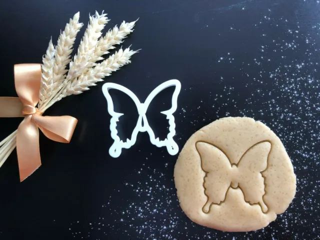 Butterfly Cookie Cutter 02 | Fondant Cake Decorating | UK Seller