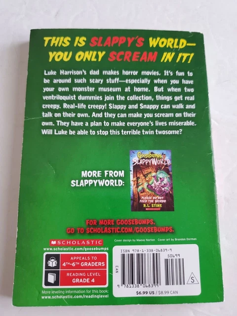 GOOSEBUMPS SLAPPY WORLD I Am Slappy #39 s Evil Twin Book by R L Stine GOOSEBUMPS SLAPPY WORLD I Am Slappy #39 s Evil Twin Book by R L Stine