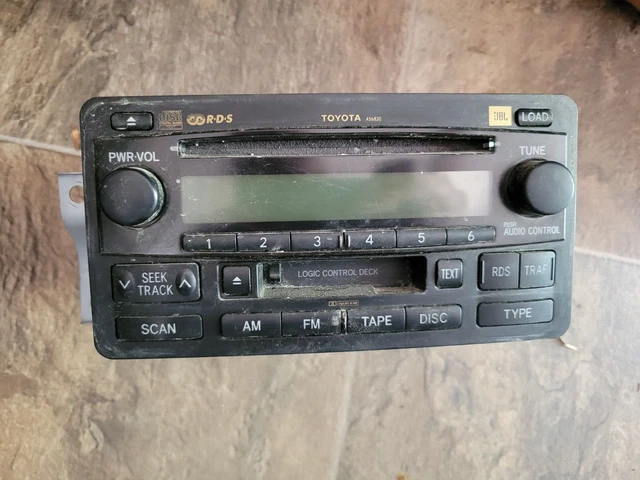 04-06 toyota tundra JBL radio 6 disc cd changer A56830