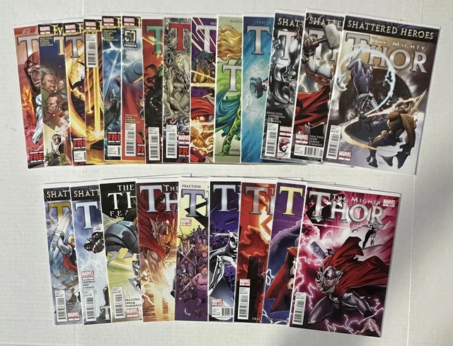 Marvel Comics: The Mighty Thor Vol. 1 (2011) #1-22 + Annual Complete Set