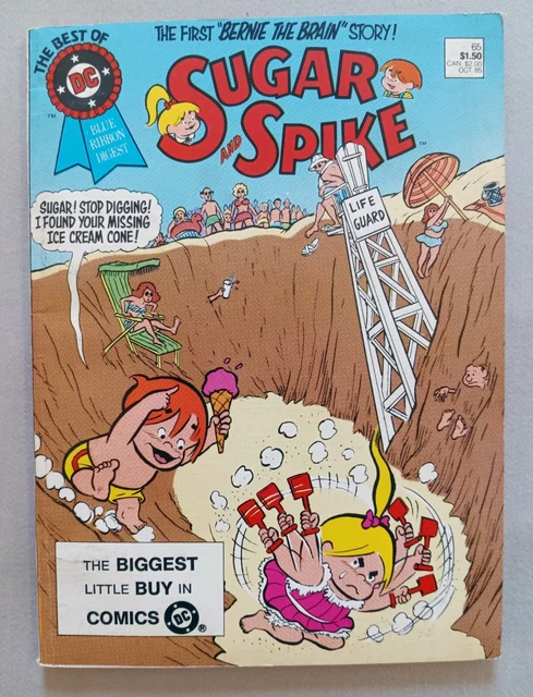 Best Of Dc Blue Ribbon Digest #65, Sugar And Spike, Fn-Vf, Copper Age, 1985