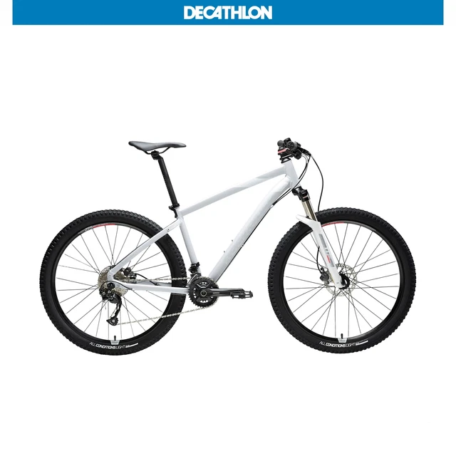 Womens Mountain Bike Bicycle Rockrider 27.5 18 Speed Front Suspension Cycling