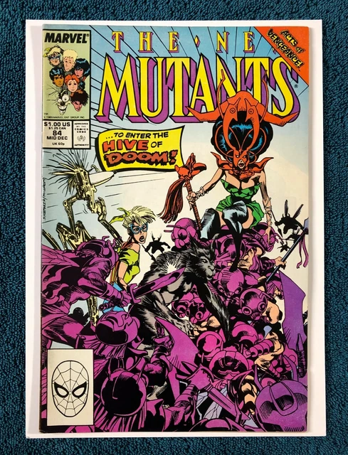 The New Mutants #84 Marvel Comic Books