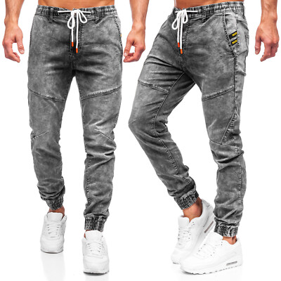 JEANS Pantaloni Allenamento Corsa Pantaloni Cargo Pant Jogger men Fitness Uomo Bolf Cargo 
