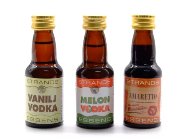 Vanilla + Melon + Amaretto - Essenza di Vodka, Aroma per Torta