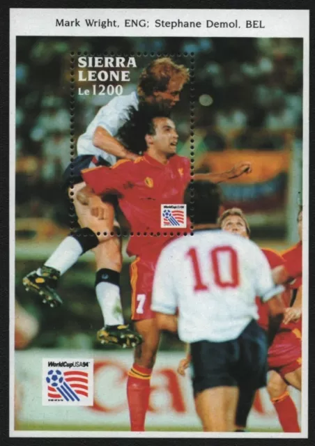 Sierra Leone 1993 - Mi-Nr. Block 241 ** - MNH - Fußball / Soccer