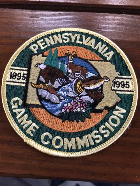 Pennsylvania Game Commission 1895-1995  4" Diameter