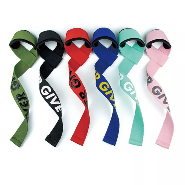 Weight lifting Wrist Straps Fitness Bodybuilding Training Gym lifting str-xd