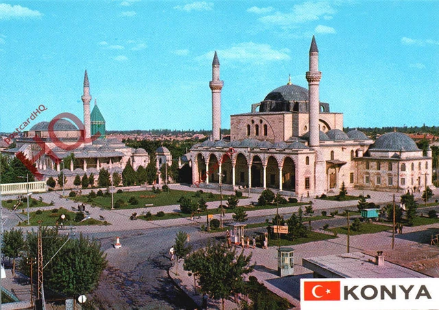Picture Postcard>>Konya, The Museum Of Mevlana And Mosque Of Sultan Selim