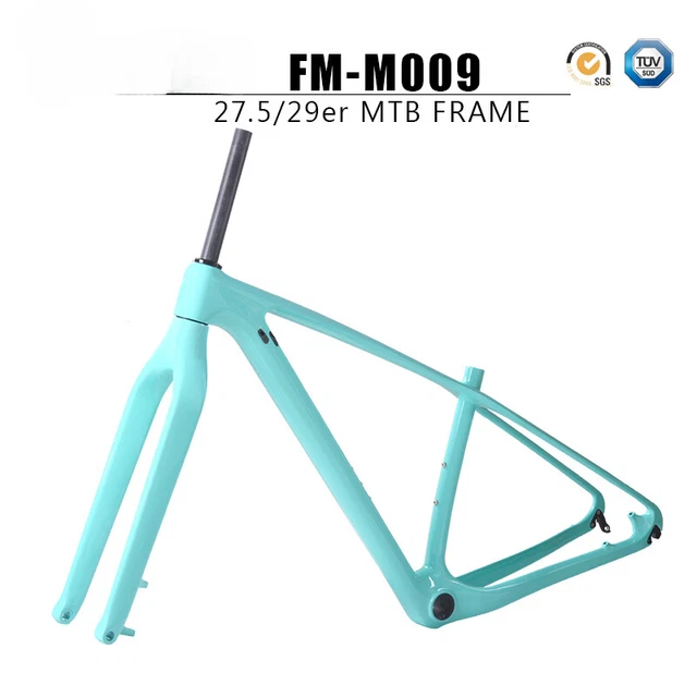 FULL CARBON FIBER Mountain Bike Frameset 29er Internal Routing Rigid ...