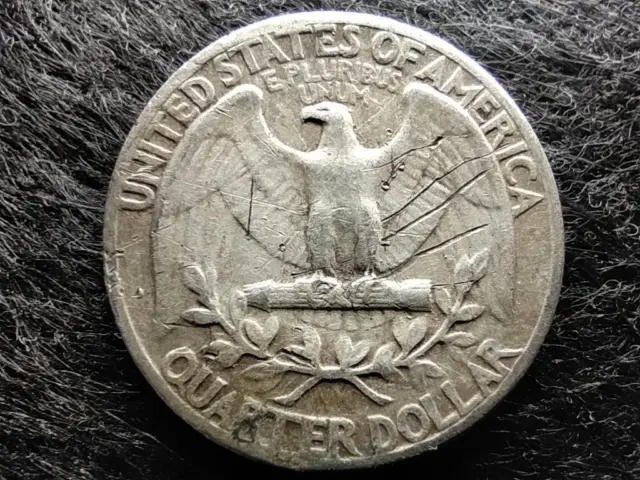 États-Unis Washington quart de dollar en argent .900 argent 0,25 dollar 1961