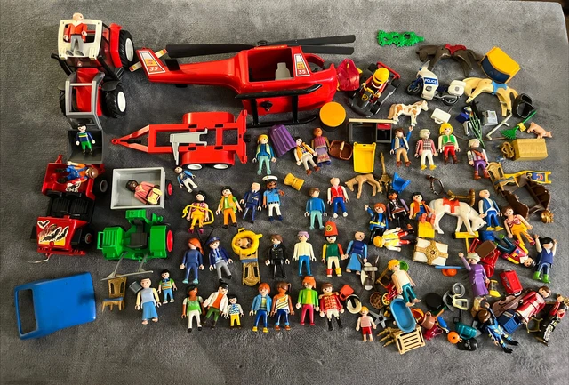 Lot De Décors Et Accessoires Playmobil Vrac - Occasion