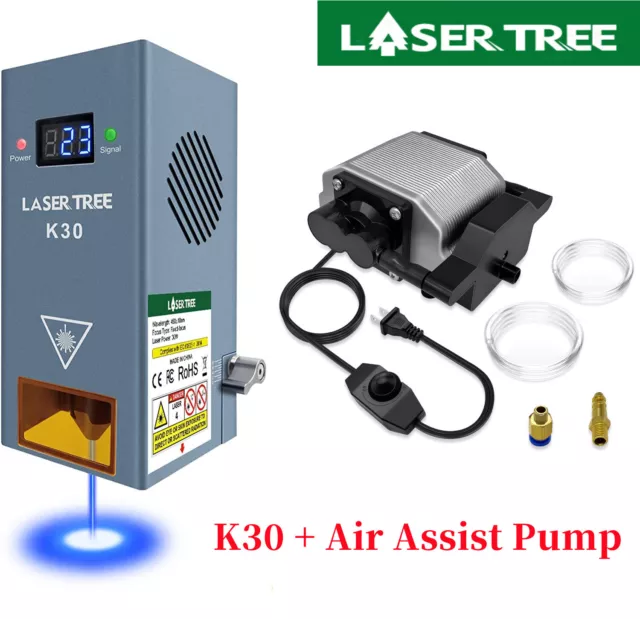  LASER TREE Air Assist Pump for Laser Cutter and