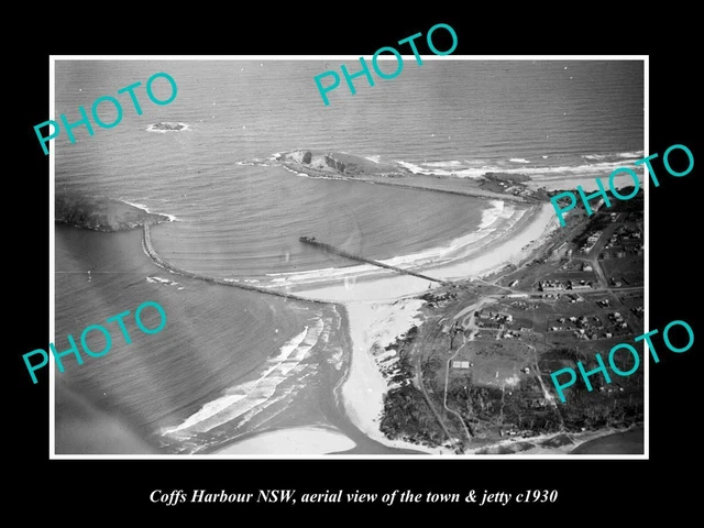 Photo Ancienne 8x6 De Stranraer, Écosse, Vue Aérienne Vers 1930, Neuve