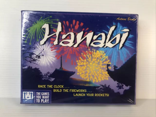 Hanabi Card Game 2017 Board Game, 2-5 Players, Brand New, Sealed, Free Post