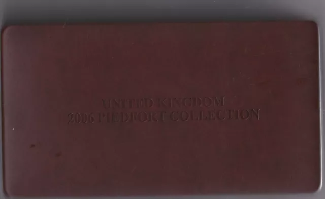 Boxed 2006 Royal Mint Piedfort Silver Proof Six Coin Set With Certificate. 3