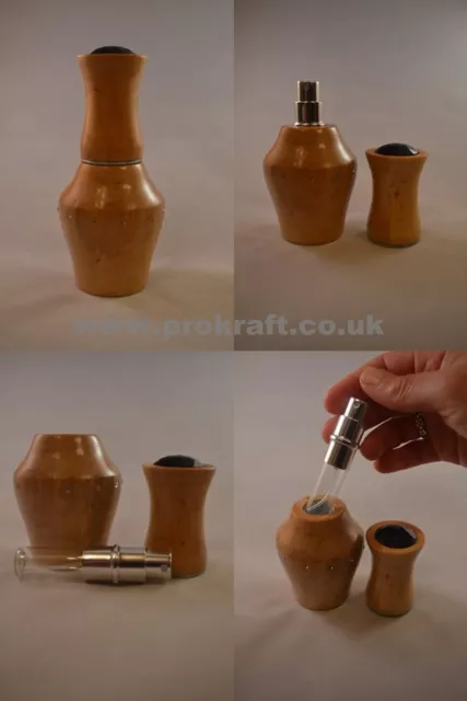 Woodturning Project Kit - Perfume Atomiser - Prokraft Pkr Pak