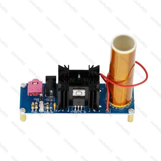 DIY Tesla Spule Plasma Lautsprecher Drahtlose Übertragung Teslaspule Tesla Coil/