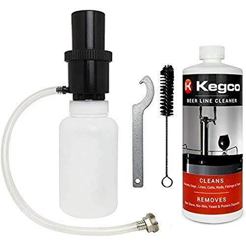 Beer Line Cleaning Kit 1 Qt. Bottle W/ 32 Oz. Cleaner