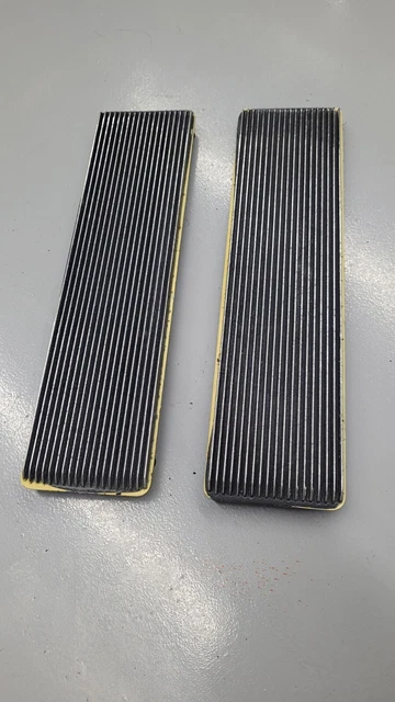 Pair 67 Chevrolet Camaro SS Hood Louvers Original GM 3914781 Finned Nova