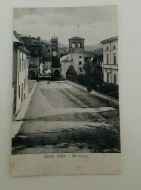 SANTA SOFIA ROMAGNA FORLI CESENA  via del Corso 1909 vedi descrizione