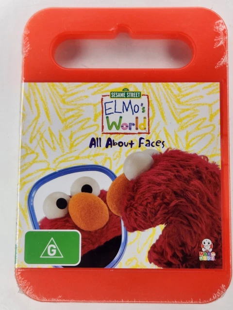 Sesame Street Elmo S World All About Faces Dvd New Sealed Region 4