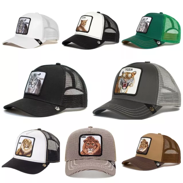 Animal Farm Trucker Mesh Baseball Hat Snapback Cap Hip Hop Men Goorin Bros Style