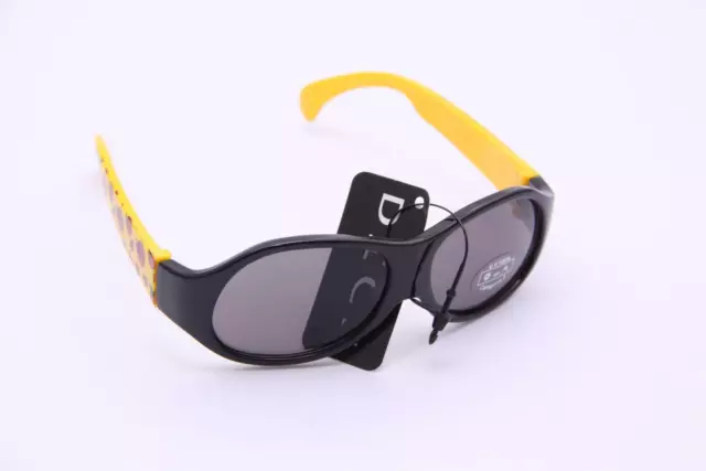 Dice Kinder Sonnenbrille, One size, schwarz/gelb, D032121 *NEU*