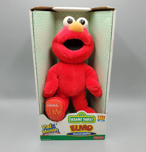 Elmo Plush Doll Sesame Street Fisher Price Stuffed Animal Pal 11 inch
