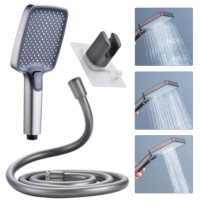 Cabezal de ducha ahorro de agua 3 modos de pulverización accesorios de baño silicona líquida