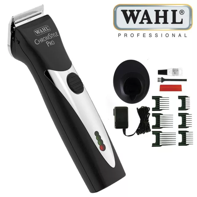 Wahl Professional Cordless Academy Chromstyle Hair Clipper With Adjustable Blade