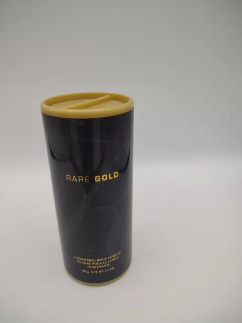 Vintage Avon Rare Gold Shimmering Body Powder 2002 1.4 OZ 40 g Discontinued New