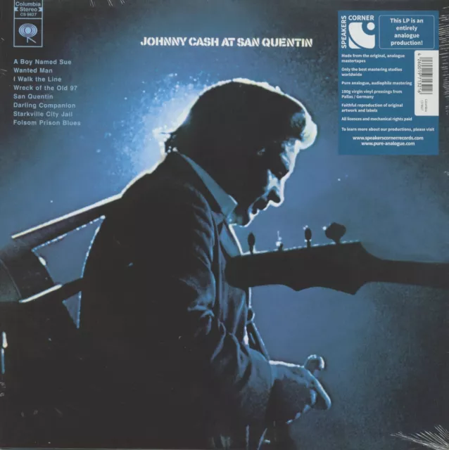 Johnny Cash - At San Quentin (LP 180g Vinyl) - Vinyl Country