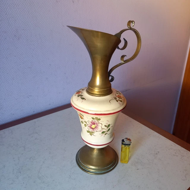 Pichet à Eau George III Antique en Cuivre, 1800s en vente sur