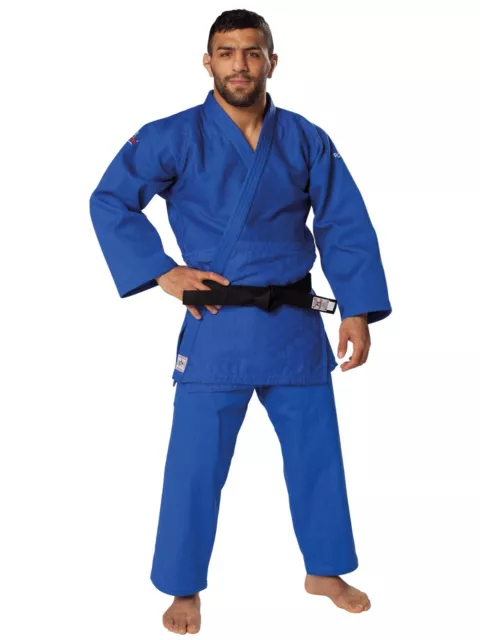 Judoanzug DanRho® Ultimate 750 IJF, Wettkampfanzug 150-190 S/M blau