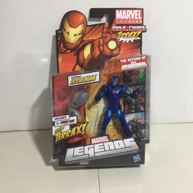 2011 Marvel Legends Extremis Iron Man Action Fig. Terrax BAF Right Leg