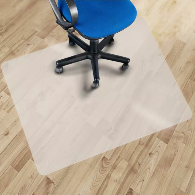 Bodenschutzmatten für Hartböden 90x90cm Bürostuhlunterlage Bodenschutzmatte DE