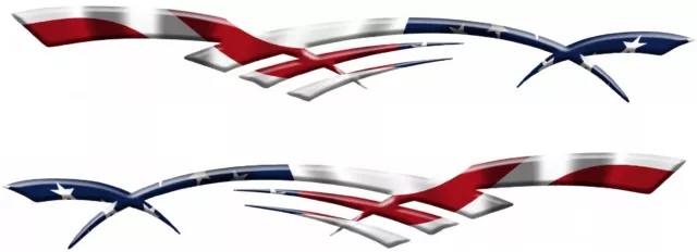 AMERICAN FLAG Racing Boat Car Truck Trailer Graphics Decals Stickers USA 50"